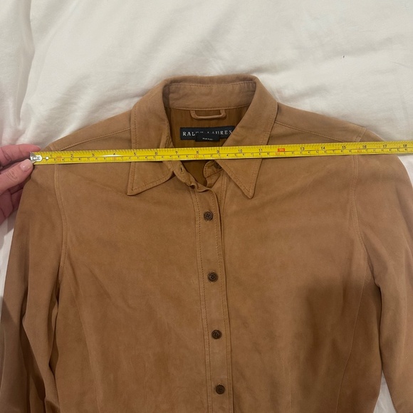 Unbelievable Rare Ralph Lauren Leather dress in excellent condition with pockets - Picture 11 of 11